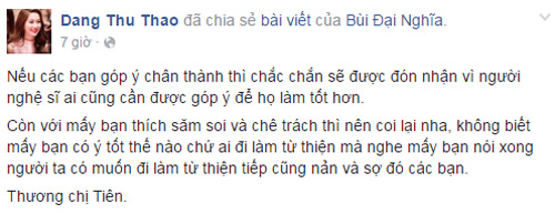 Loạt sao lên tiếng khi vợ chồng Thủy Tiên bị "ném đá" - 6