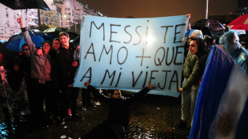 Messi từ chối dự vòng loại World Cup cùng Argentina - 1