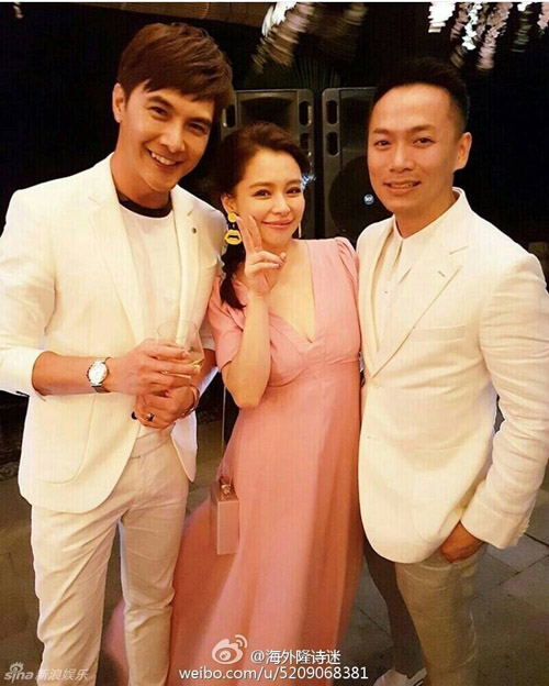 Lâm Tâm Như lộ rõ bụng bầu trong tiệc cưới - 10