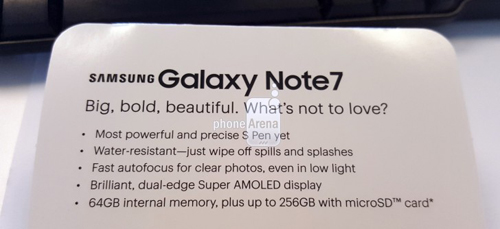 Samsung Galaxy Note 7 “nhá hàng” trước giờ ra mắt - 1