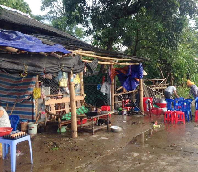 Dông lốc khủng khiếp ở Yên Bái, nhiều nhà bị thổi tung - 3