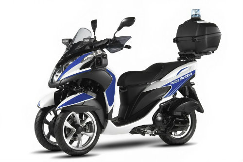 Yamaha ra mắt xe ga cảnh sát Tricity 125 chống tội phạm - 1