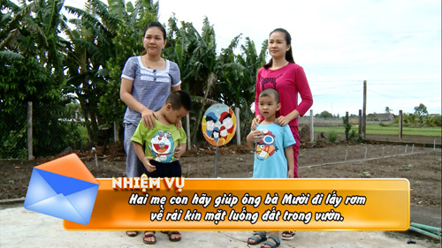 MC Xuân Hiếu, Ngọc Hương cùng con về quê làm nông dân - 1