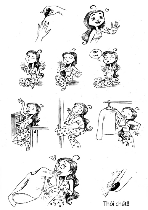 Chị em bị lộ "chân tướng" qua 20 bức tranh này - 8