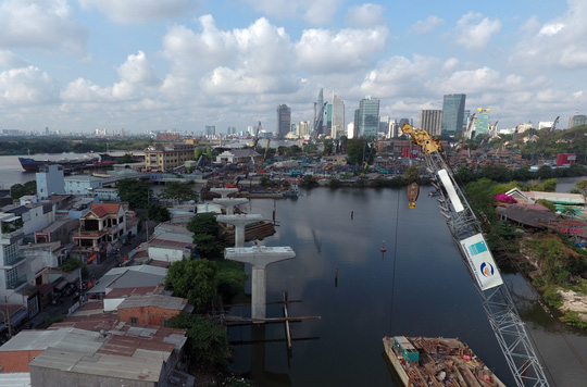 Tuyến metro Sài Gòn đầu tiên đang thành hình - 13