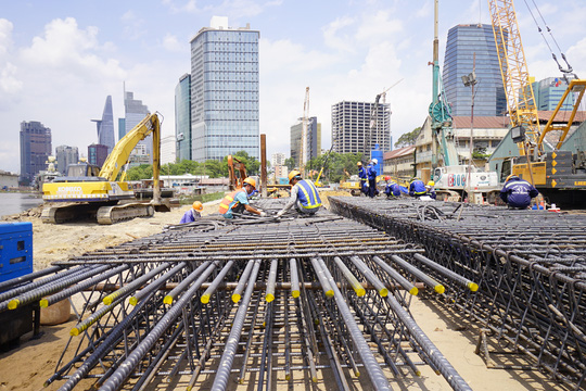 Tuyến metro Sài Gòn đầu tiên đang thành hình - 15