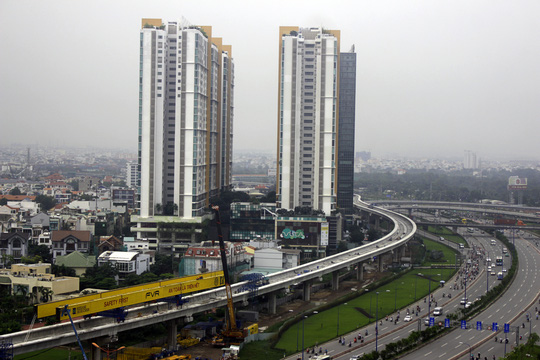 Tuyến metro Sài Gòn đầu tiên đang thành hình - 4