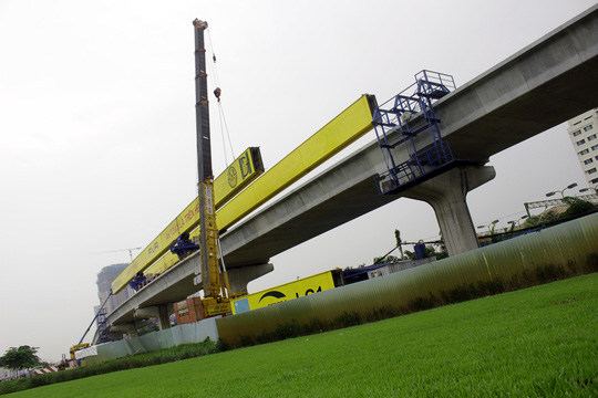 Tuyến metro Sài Gòn đầu tiên đang thành hình - 6