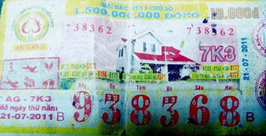 Đang định đoạt tờ vé số độc đắc nghi bị đánh tráo - 2