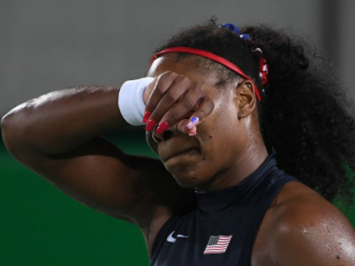 Tắt mộng giành HCV Olympic, Serena cũng bật khóc - 1