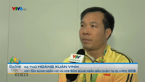 BXH Olympic: Hoàng Xuân Vinh đưa VN đứng ngang Brazil - 1