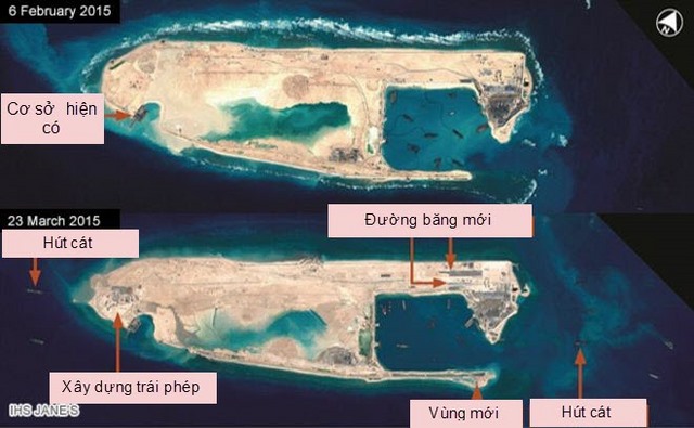 Mỹ: TQ đang làm trái lời ông Tập Cận Bình ở Biển Đông - 1