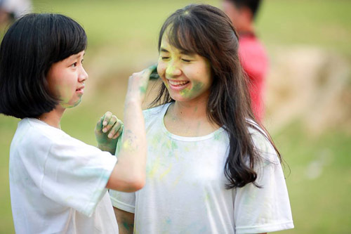 Ảnh kỷ yếu của lớp có 100% học sinh đỗ ĐH ở Nghệ An - 12