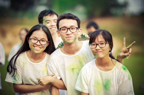 Ảnh kỷ yếu của lớp có 100% học sinh đỗ ĐH ở Nghệ An - 9