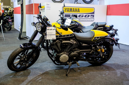 “Soi kỹ” Yamaha XV950 Racer 2016 bản kỷ niệm và bản màu xám - 1