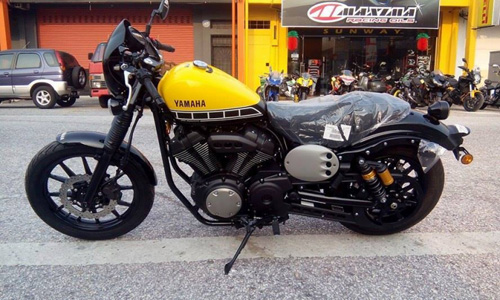 “Soi kỹ” Yamaha XV950 Racer 2016 bản kỷ niệm và bản màu xám - 5