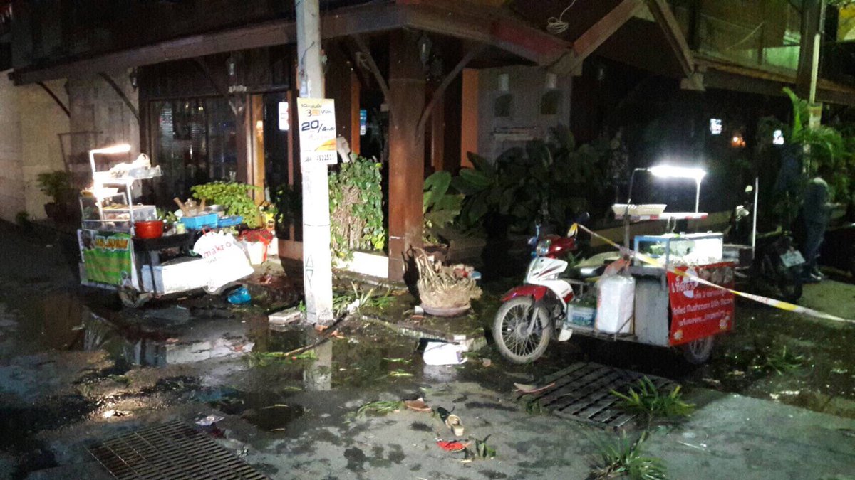 Đánh bom ở khu nghỉ dưỡng Thái Lan, 23 người bị thương - 1