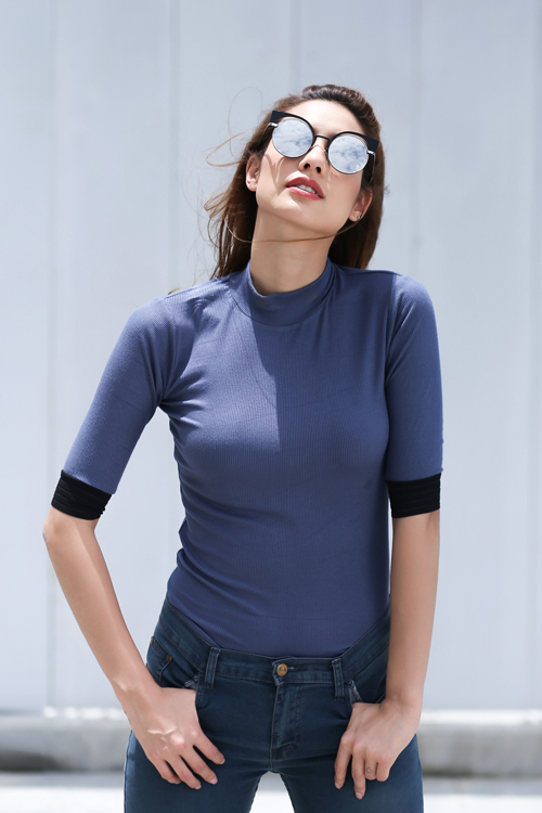 Học "cô gái sexy nhất The Face" mặc chất trong ngày hè - 18