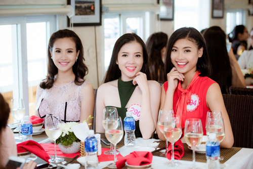 Thí sinh Hoa hậu Việt Nam đẹp hút hồn với áo bà ba - 10