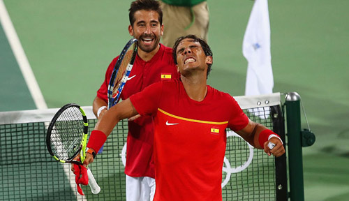 Tennis Olympic ngày 7: Nadal và Lopez đoạt HCV đôi nam - 3