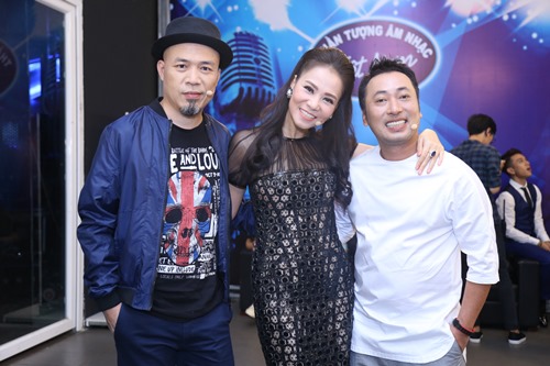 Thu Minh diện lại váy cũ làm giám khảo Vietnam Idol - 3