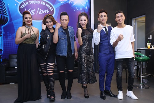 Thu Minh diện lại váy cũ làm giám khảo Vietnam Idol - 5