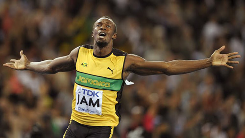 Usain Bolt chạy vòng loại 100m trên 10 giây - 1