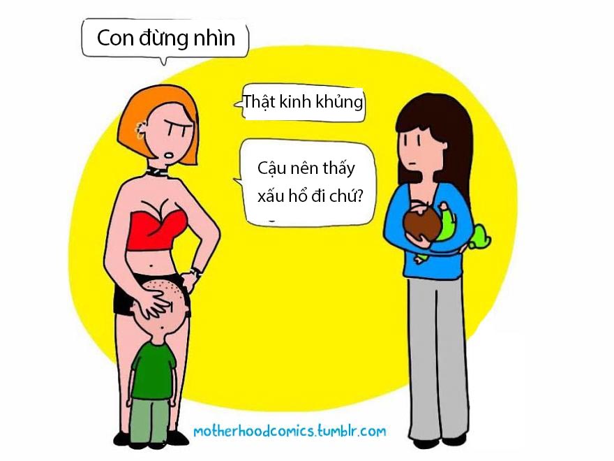 13 bức họa đáng suy ngẫm về bà mẹ bỉm sữa - 5
