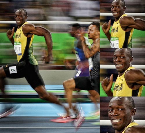 Chấp đối thủ "nửa đường", Bolt vẫn đoạt HCV Olympic 100m - 1