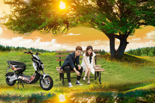 Chiêm ngưỡng bộ tem 3D cực chất trên "siêu xe điện dành cho cậu ấm cô chiêu" - 9