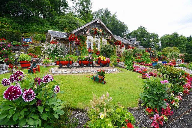 Biến vườn nhà thành điểm du lịch nổi tiếng ở Scotland - 1