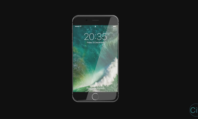 Mới đây trang Concept-phones đã cho đăng tải những hình ảnh của một mẫu iPhone 8 Concept.