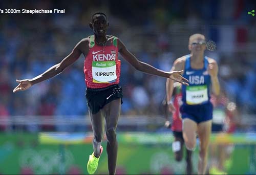 Tin nóng Olympic ngày 12: VĐV Kenya phá kỉ lục 32 năm - 1