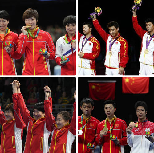 Trung Quốc ẵm trọn 4 HCV bóng bàn Olympic: Quyền lực vĩnh cửu - 1
