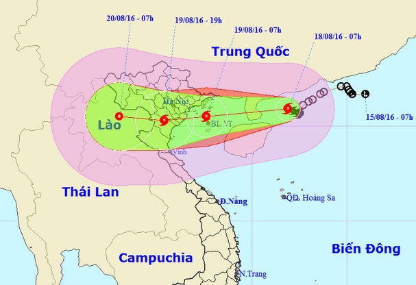 Bão Thần Sét tiến sát Hải Phòng, đường đi khó lường - 2