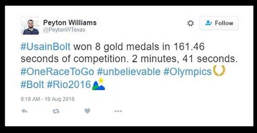 161 giây lấy 8 HCV Olympic: “Người ngoài hành tinh” U.Bolt - 1