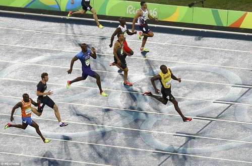 Olympic: Đoạt Vàng, Usain Bolt vẫn chưa thấy vui - 1