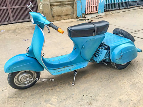 Vespa 3 bánh cực độc xuất hiện tại Việt Nam - 1