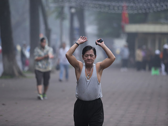 Hà Nội thành &#34;Sa Pa thứ hai&#34; trong buổi sáng chớm thu - 5