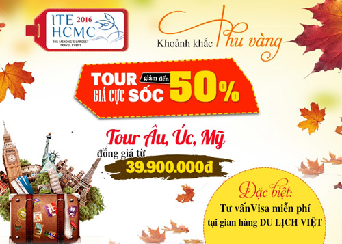 Bí quyết du lịch tiết kiệm với chùm tour Âu - Úc - Mỹ đồng giá - 1