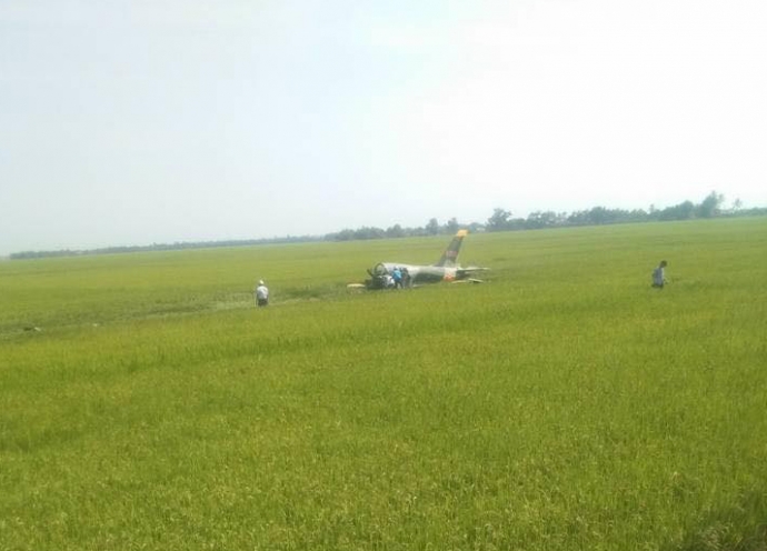 Máy bay quân sự rơi ở Phú Yên, phi công hy sinh - 1