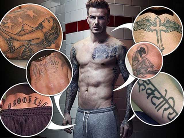 Beckham và nỗi ám ảnh với những hình xăm  Báo Dân trí