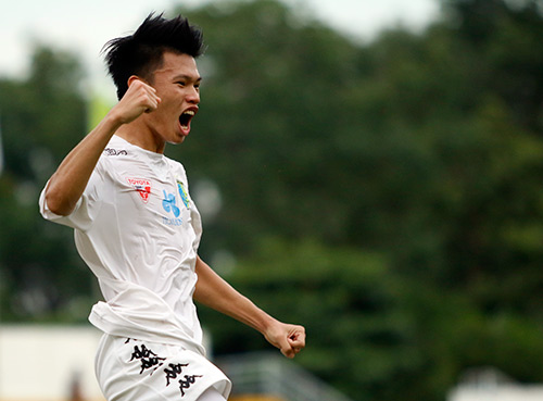 Bầu Hiển cười tươi, khen cả Hà Nội T&T lẫn Sài Gòn FC - 5