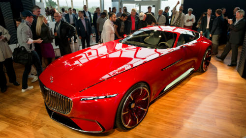 Ngắm du thuyền mặt đất Vision Mercedes-Maybach 6 coupe - 3