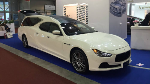 Lộ diện xe tang siêu sang Maserati Ghibli - 3