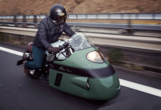 Hãng xe Numbnut ở Hà Lan liên kết với hãng thiết kế Gannet ở Thụy Sĩ và Vanguard đã quyết định làm sống lại huyền thoại xe đua 1955 Moto Guzzi của Giulio Cesare Carcano.