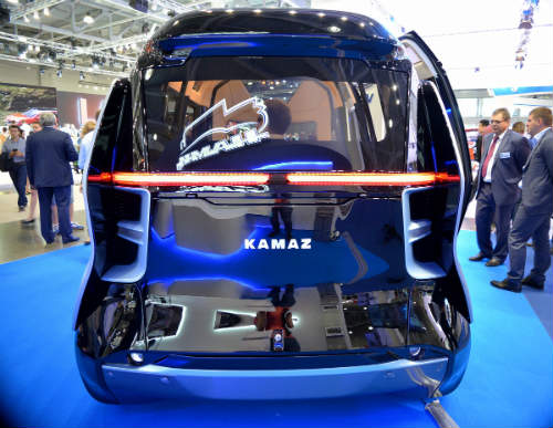 Soi xét xe buýt không người lái siêu sang SHUTTLE - 5