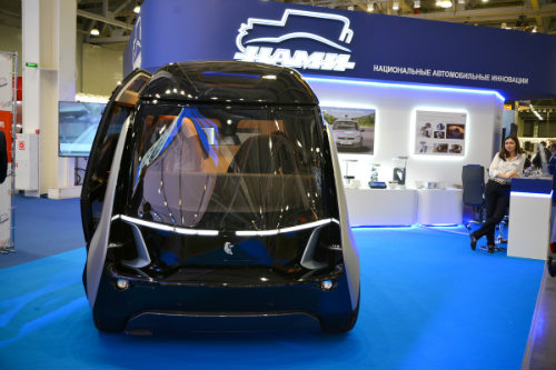 Soi xét xe buýt không người lái siêu sang SHUTTLE - 4