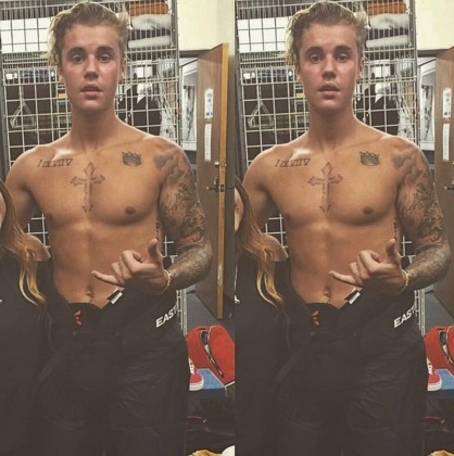 Loạt ảnh cơ bắp của Justin Bieber khiến fan nữ phát sốt - 1