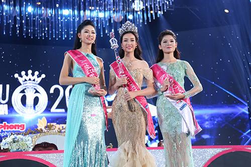 Tân Hoa hậu VN không bận tâm vì bị so sánh với 2 á hậu - 1